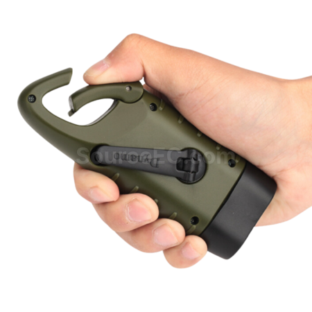 Customization Camping hand cranked LED flashlight Promotional Products