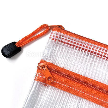 Customization PVC double-layer zipper file bag Promotional Products