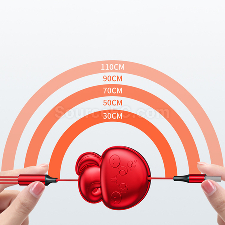 Customization 3 in 1 Retractable Quick Charge Data Line Promotional Products