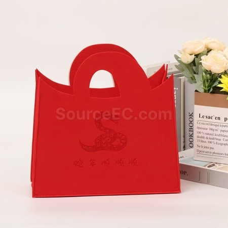 Customization Snake Felt Bag Promotional Products