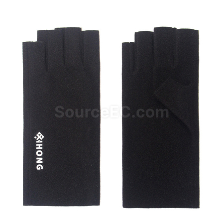 Customization Velvet Half Finger Gloves Promotional Products