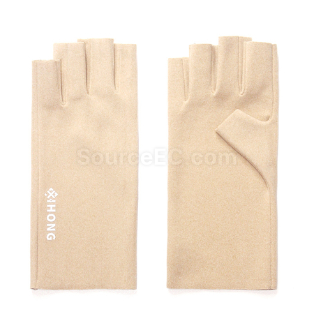 Customization Velvet Half Finger Gloves Promotional Products