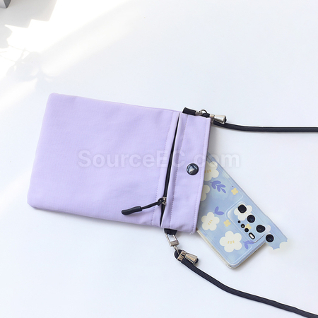 Customization Double Layer Crossbody Mobile Phone Bag Promotional Products