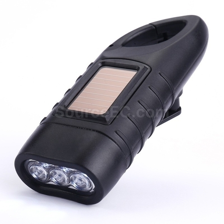 Customization Camping hand cranked LED flashlight Promotional Products