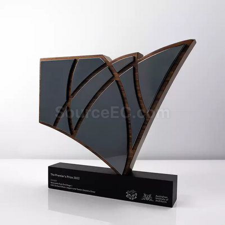 Customization Solid Wood Trophy Promotional Products