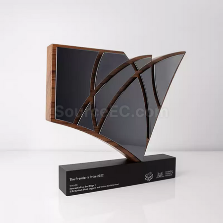 Customization Solid Wood Trophy Promotional Products