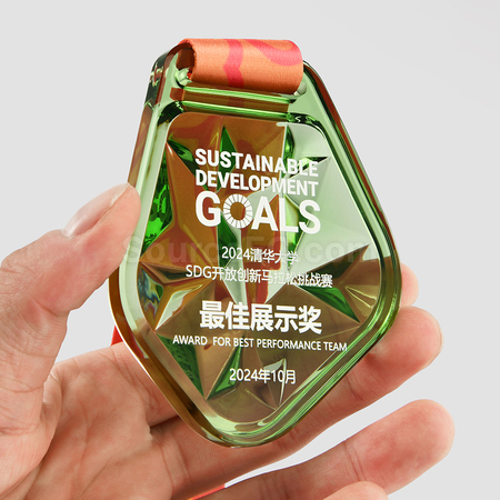 Customization Crystal Medal Promotional Products