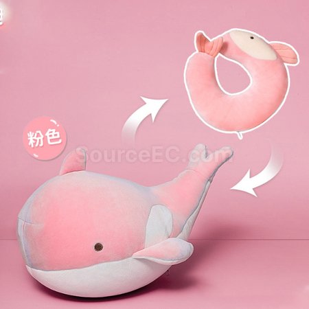 Customization 2 in 1 Animal Neck Pillow Promotional Products