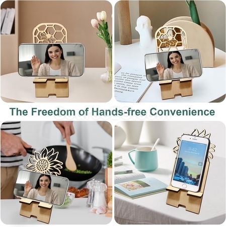 Customization Wooden Mobile Phone Polder Promotional Products