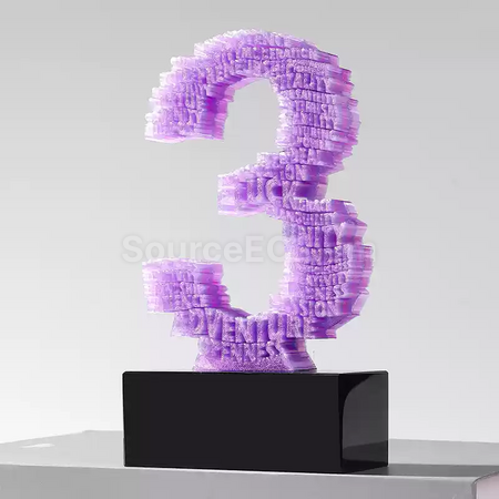 Customization 3D Digital Trophy Promotional Products
