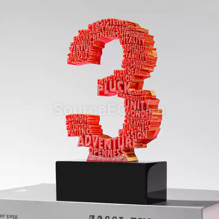 Customization 3D Digital Trophy Promotional Products