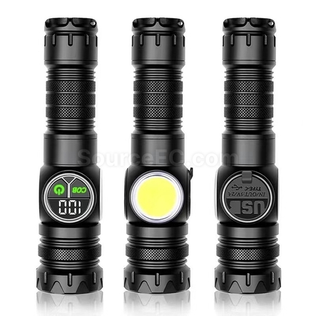 Customization LED multifunctional strong light flashlight Promotional Products