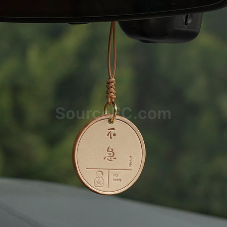 Customization Cowhide safety pendant Promotional Products