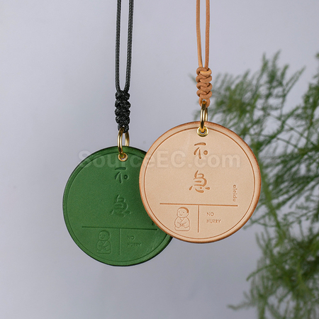 Customization Cowhide safety pendant Promotional Products