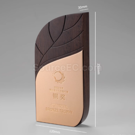 Customization Metal Wood Trophy Promotional Products