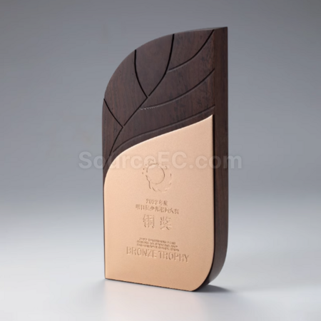 Customization Metal Wood Trophy Promotional Products