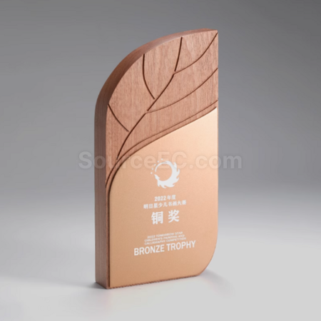 Customization Metal Wood Trophy Promotional Products