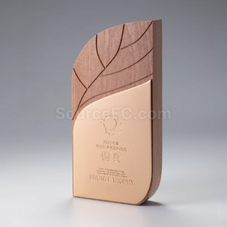 Customization Metal Wood Trophy Promotional Products