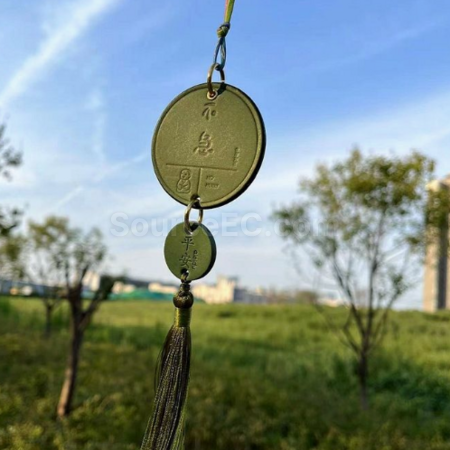 Customization Cowhide safety pendant Promotional Products