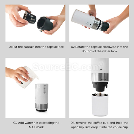 Customization Mini electric coffee machine Promotional Products