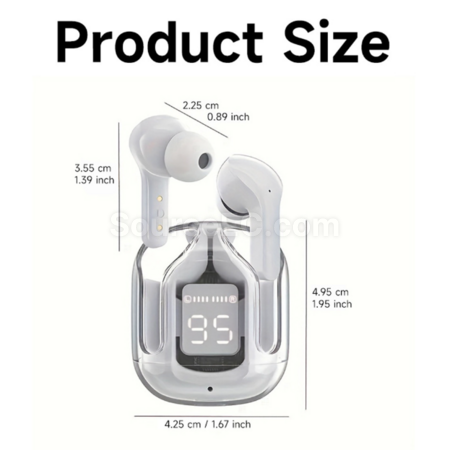 Customization Transparent Bluetooth earphones Promotional Products