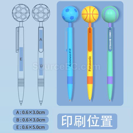 Customization Stress Relief Ball Pen Promotional Products