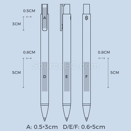 Customization Advertising Pen Click Pen Promotional Products