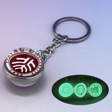 Customization Luminous Sphere Keychain Promotional Products