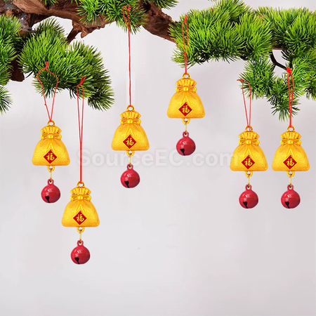 Customization Lucky Bag Bell Pendant Promotional Products
