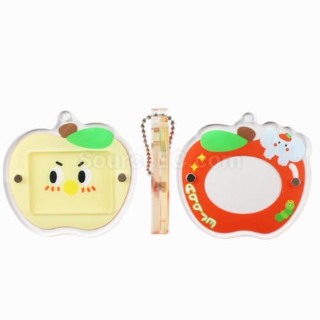 Customization Customized acrylic magnetic photo frame keychain Promotional Products