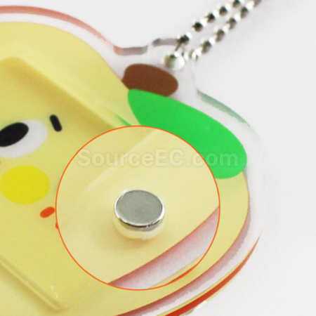 Customization Customized acrylic magnetic photo frame keychain Promotional Products