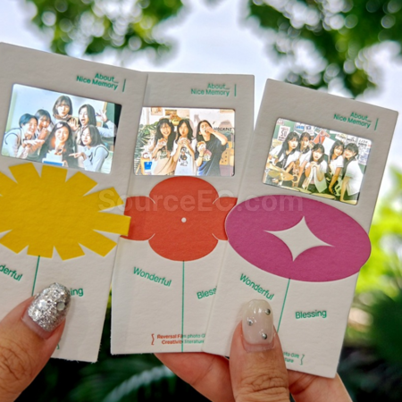 Customization Cotton paper shaped film bookmark Promotional Products