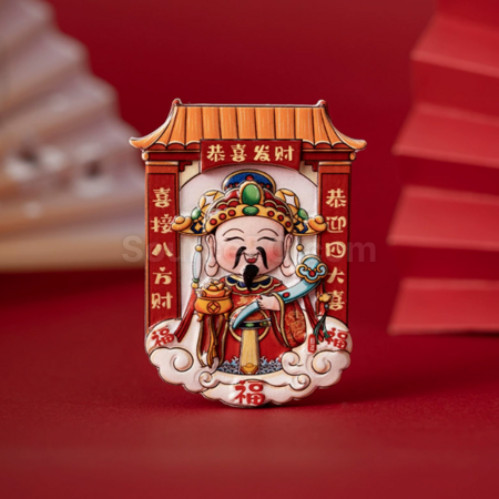 Customization God of Wealth refrigerator sticker Promotional Products