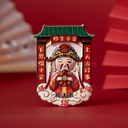 Customization God of Wealth refrigerator sticker Promotional Products