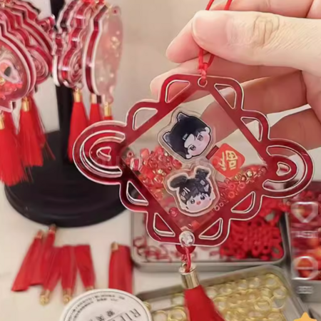 Customization Chinese knot rocking music pendant Promotional Products