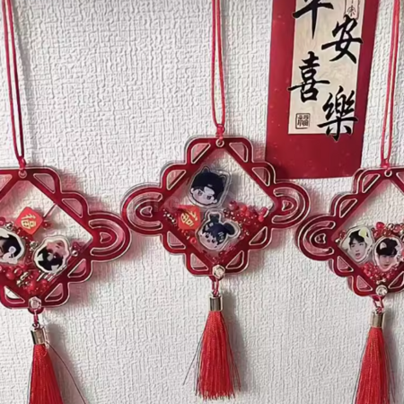 Customization Chinese knot rocking music pendant Promotional Products