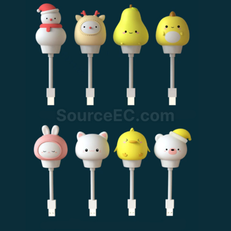 Customization Intelligent voice control, voice controlled night light, USB plug in Promotional Products