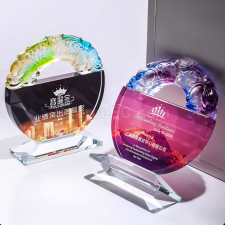 Customization Glass Crystal Trophy Promotional Products