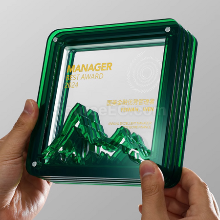 Customization Acrylic Crystal Trophy Promotional Products