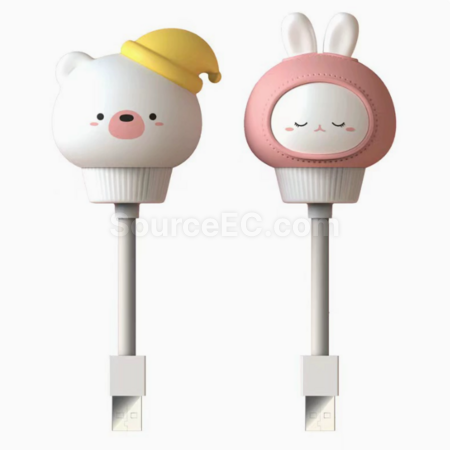 Customization Intelligent voice control, voice controlled night light, USB plug in Promotional Products