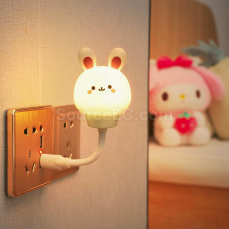 Customization Intelligent voice control, voice controlled night light, USB plug in Promotional Products