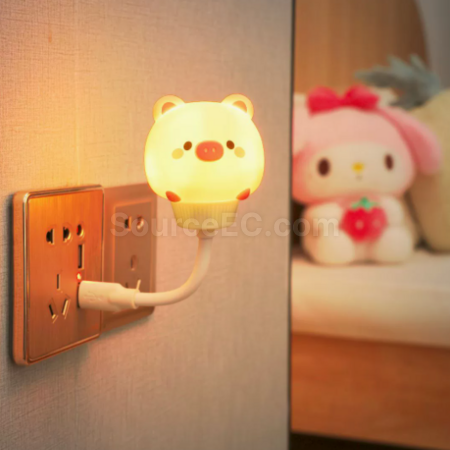 Customization Intelligent voice control, voice controlled night light, USB plug in Promotional Products