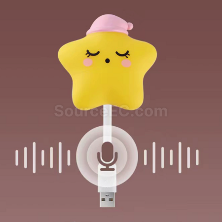 Customization Intelligent voice control, voice controlled night light, USB plug in Promotional Products