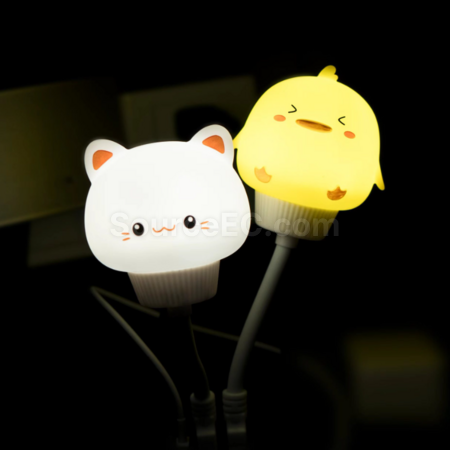 Customization Intelligent voice control, voice controlled night light, USB plug in Promotional Products