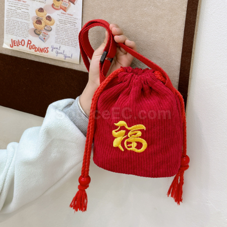 Customization Spring Festival Lucky Bag Crossbody Bag Promotional Products