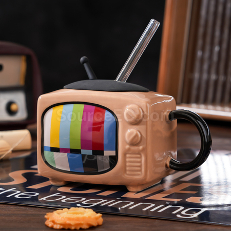 Customization TV Shape Coffee Mug Promotional Products