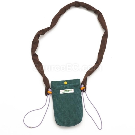 Customization Corduroy Cross-Body Bag Promotional Products