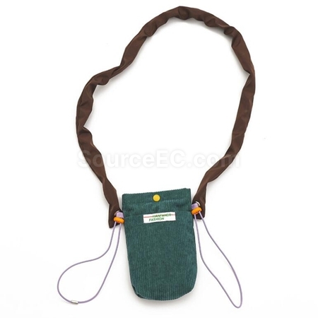 Customization Corduroy Cross-Body Bag Promotional Products