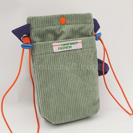 Customization Corduroy Cross-Body Bag Promotional Products