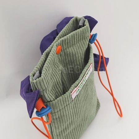 Customization Corduroy Cross-Body Bag Promotional Products
